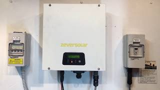 Zeversolar Solar Inverter Error Code 3