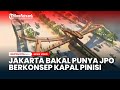 DKI Jakarta Bakal Punya JPO Berkonsep Kapal Pinisi