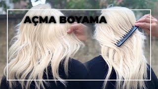 Dip Açma - Açma Boyama / KUAFOR ASUMAN