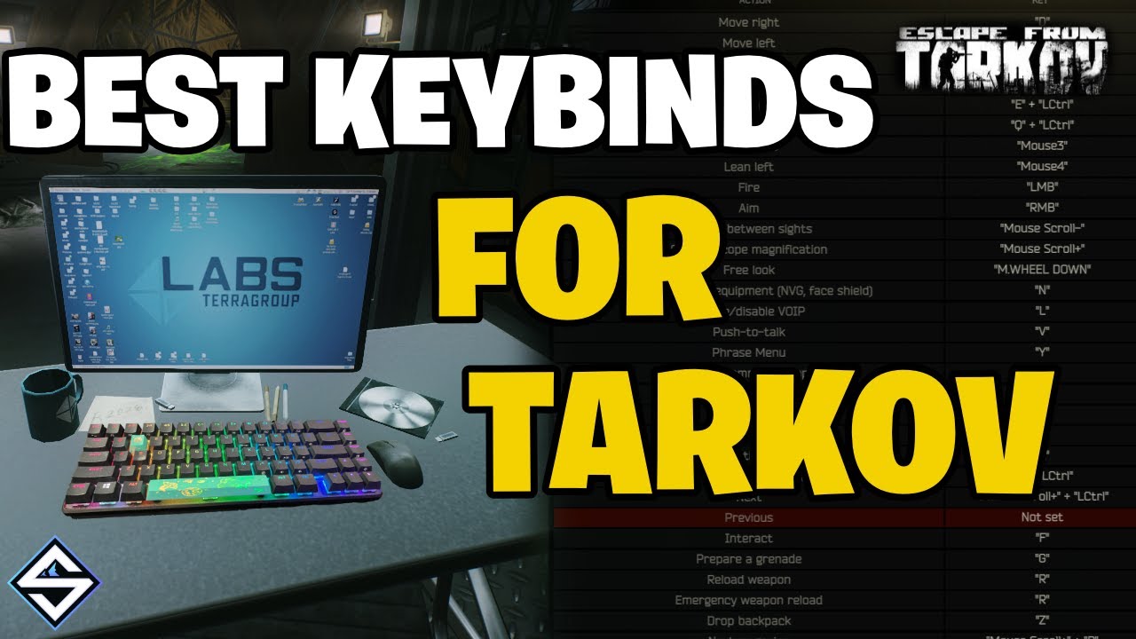 Best Keybinds For Escape From Tarkov - YouTube