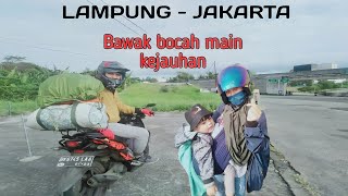 BALIK DARI LAMPUNG KE JAKARTA || TOURING BER 3 || X RIDE 115