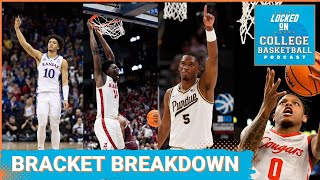 NCAA Tournament bracket breakdown. Who cuts down the nets?