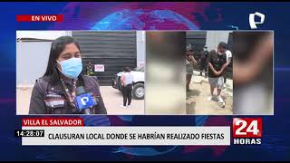 VES: clausuran local donde se realizaban fiestas todos los fines de semana (1/2)