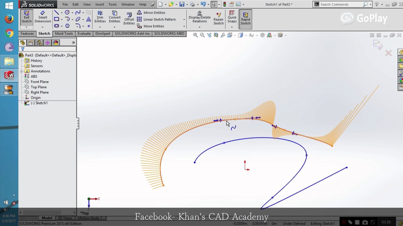 Solidworks For Beginners Part 7(Spline) - YouTube