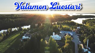 Orthodox Valamo Monastery in FInland from Above (AMAZING!)