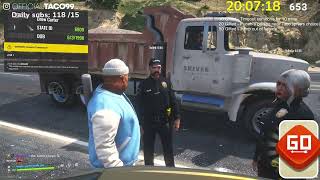 Taco gets pulled over by Officer Crocodile Steve | Prodigy 2.0 GTA RP