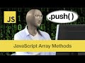 push( ) – JavaScript Array Methods in 3 Mins or Less (3 QUICK EXAMPLES!)
