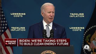Inflation is my top domestic priority, says President Biden