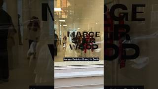 Must Visit Korean Fashion Brand MARGESHERWOOD Pop-up in SoHo 마지셔우드 소호 팝업 #뉴욕브이로그 #shortvideo #vlog