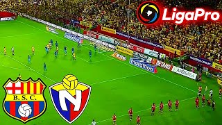 Barcelona vs El Nacional EN VIVO Liga Pro Ecuador 2024