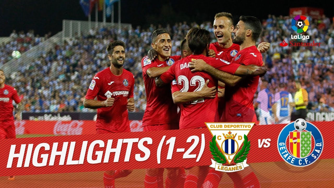 Resumen De CD Leganés Vs Getafe CF (1-2) - YouTube