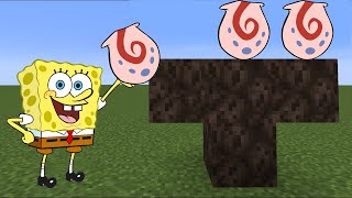 Spongebob spawns Wither Gary