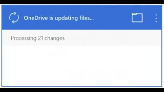 แก้ไข OneDrive ที่ค้างอยู่ในการประมวลผลการเปลี่ยนแปลง