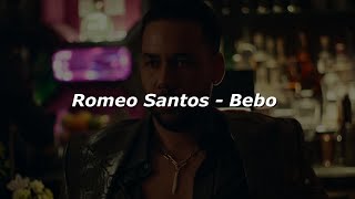 Romeo Santos - Bebo 💔|| LETRA