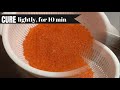 【how to make soy sauce marinated ikura】tasty salmon roe recipe by sushi chef【銀座の寿司職人が教えるイクラの醤油漬け】