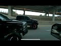 Lifted Trucks Take Over Dallas Freeway