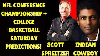 NFL Conference Championship Picks \u0026 Predictions NFL Best Bets 01/26/25 Indian Cowboy Scott Spreitzer