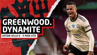 Mason Greenwood. Dynamite! | Aston Villa 0-3 Manchester Utd | United Review
