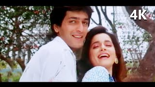 Chunky Pandey \u0026 Neelam SuperHIT 90s Song | Khule Aam 4K Video Song | Mohammed Aziz \u0026 Sadhana Sargam