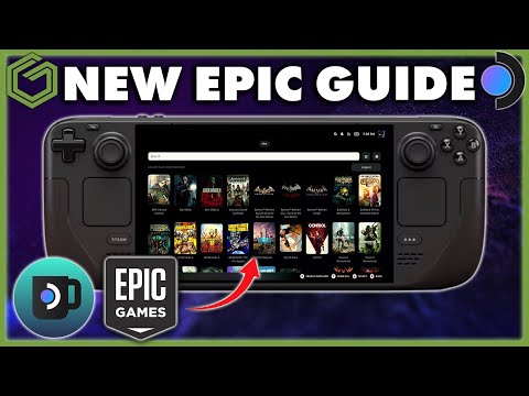 A NEW way to install EPIC games on Steam Deck