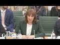 UK chancellor Rachel Reeves faces questions about budget – watch live