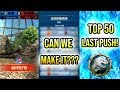 CAN WE MAKE IT??? TOP 50 LAST PUSH! | Jurassic World Alive Tournament Battles