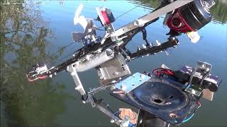 Arduino, Auto Casting Robotic Fishing Pole, and auto powered reeling!