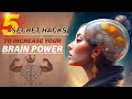 5 Secret Hacks To Increase Your BRAIN Power in 7 Days || Boost Your Memory 100%