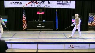 2015 Div I Nationals Men's Foil Gold Medal Final: Sam Moelis vs. Nobuo Bravo