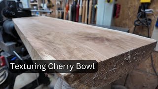 Woodturning - Texturing Hot Wire Technique