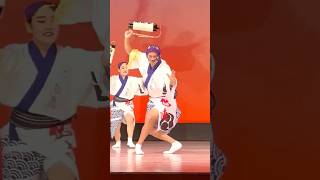 2024 Awaodori in Minamikoshigaya   Japanese Awa dance 第38回 2024 南越谷阿波踊り 巴連  日本三大阿波踊り  #shorts