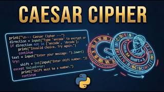 Build a Secret Message Encoder in Python | Caesar Cipher Project