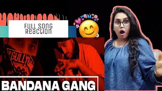 DIVINE Bandana Gang(Full Song) l Reaction l *INDIAN Reaction*