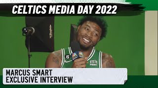 Celtics Media Day Live Stream Show FULL INTERVIEW : Marcus Smart