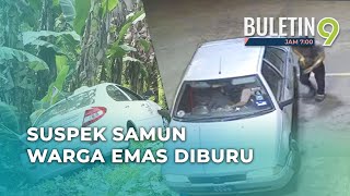 Dua Penyamun Diburu Polis, Cederakan Warga Emas