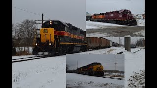 IAIS, HLCX's, KCSM, CP, BNSF Quad Cites January 27, 2020