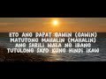 dapat gawin bags official lyrics video