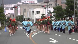 踊っこひおか　第10回赤穂でえしょん祭り　駅前通り会場