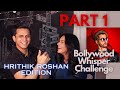 Hrithik Bollywood Whisper Challenge! PART 1 | Guess the song from the Lip Syncing