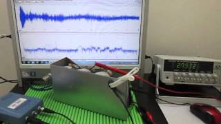 超音波発振に関する応用実験　Ultrasonic oscillation experiment