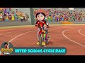 Shiva Episode 05 | Inter School Cycle Race | சிவா எபி 05 | New Action Cartoon | Shiva TV Show 2024