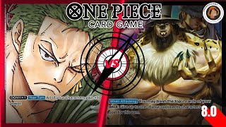 One  Piece Tcg : OP01 Roronoa zoro (zooro) vs OP07 Rob Lucci\\ locals finals