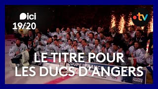 Les Ducs d'Angers, vainqueurs de la Coupe de France pour la 4e fois