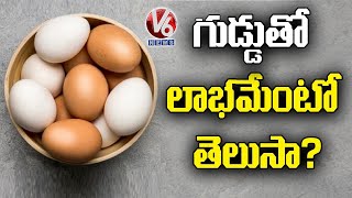 గుడ్డుతో లాభమేంటో తెలుసా? | Health Benefits With Egg | World Egg Day 2020 | V6 News