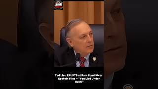Ted Lieu ERUPTS at Pam Bondi Over Epstein Files — “You Lied Under Oath!”