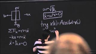 Lecture 22.1 - Introduction to Oscillation: Mass-Spring Systems