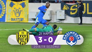 MKE Ankaragücü (3-0) Kasımpaşa | 21. Hafta - 2018/19