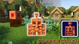 Making the Copper Golem from the Mobvote - Minecraft Bedrock [MCPE, Win10, Console]