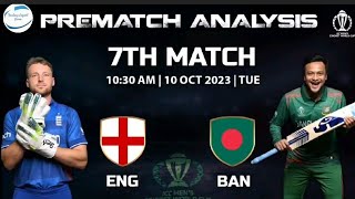 World Cup 2023 England vs Bangladesh 7th Match PREDICTION, ENG vs BAN Playing 11, Key Players |