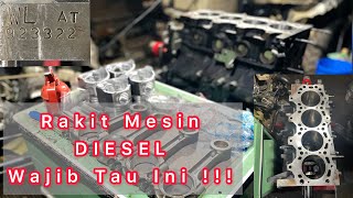 Rakit Mesin Diesel Ford Ranger #ringpiston #piston #dieselengine #fordranger #fordeverest #mazdabt50